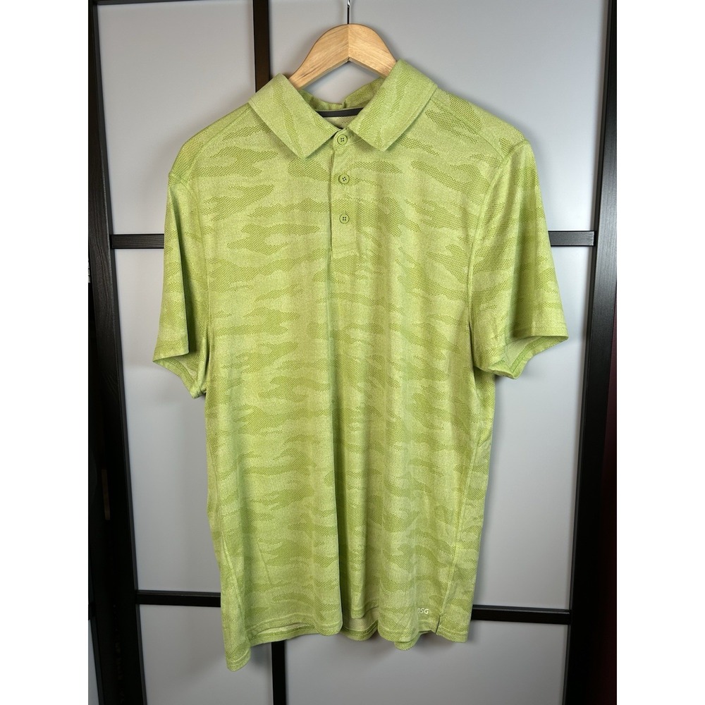 DSG Men's Short Sleeve Polo Shirt Green‎ NWT Size Large